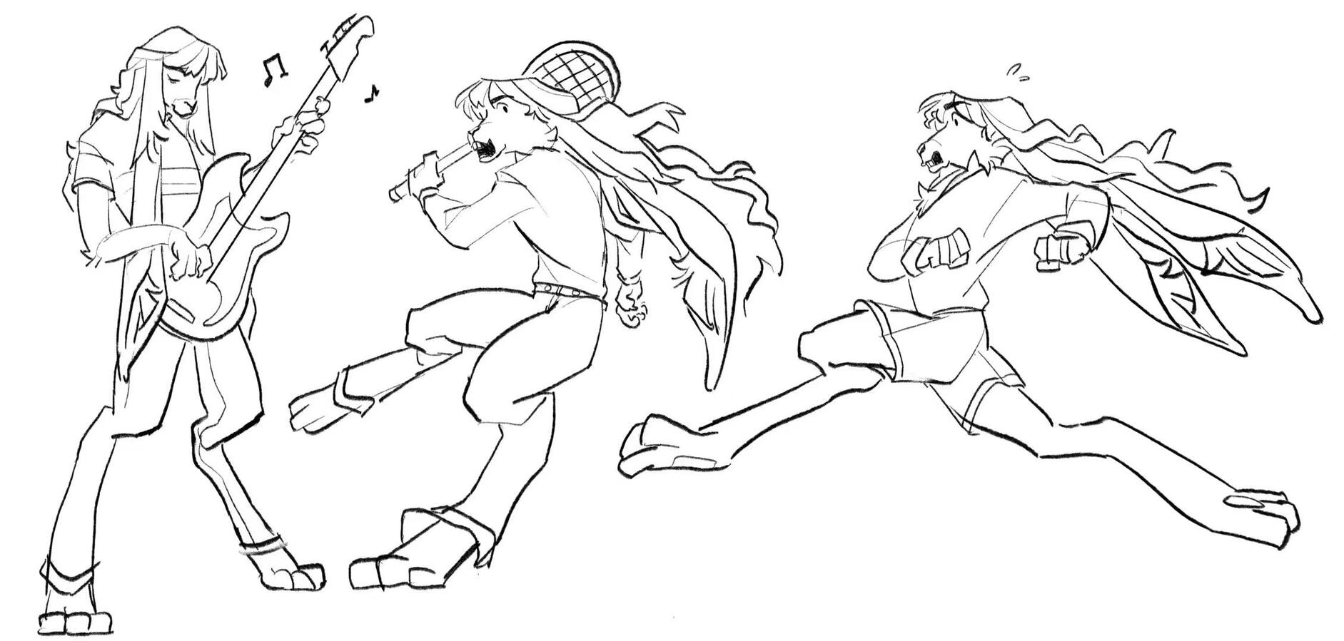 Hare Character Poses