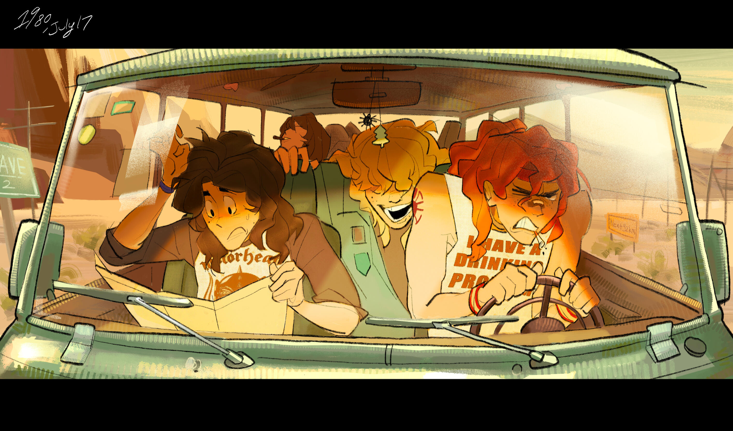 Band car trip