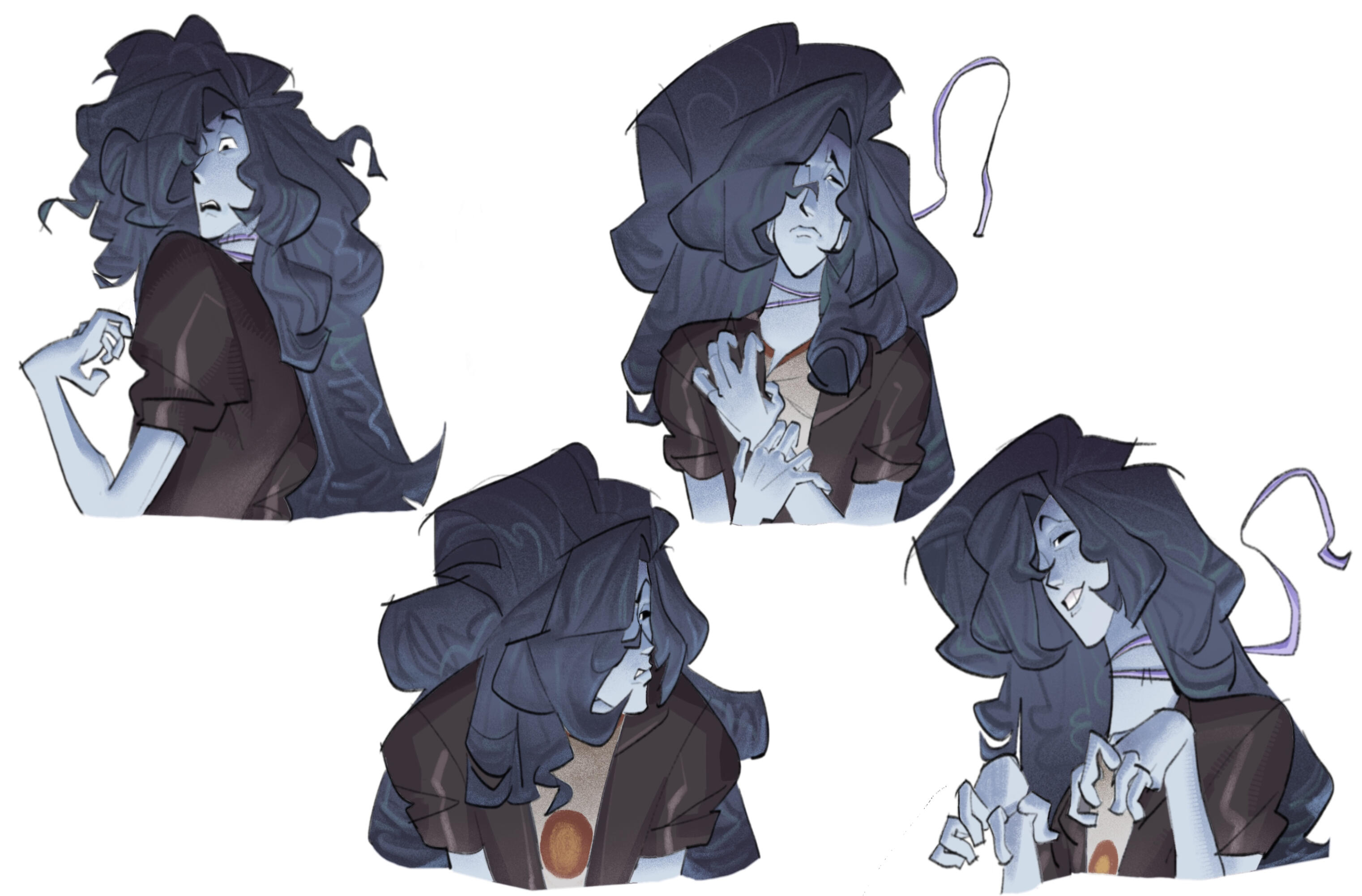 Ghost Guitarist Expressions
