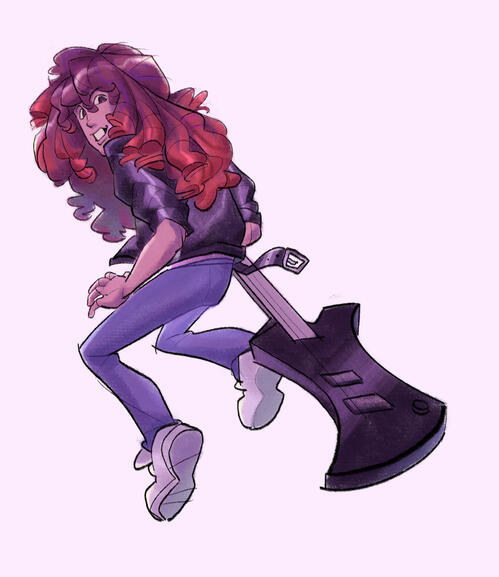 Marty Friedman Character Stylization