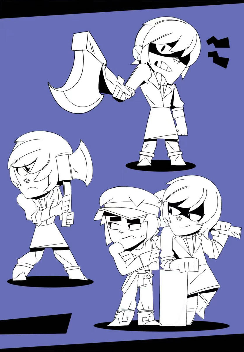 Client Character Poses