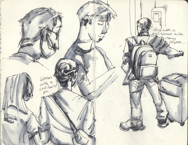 People on the metro 2