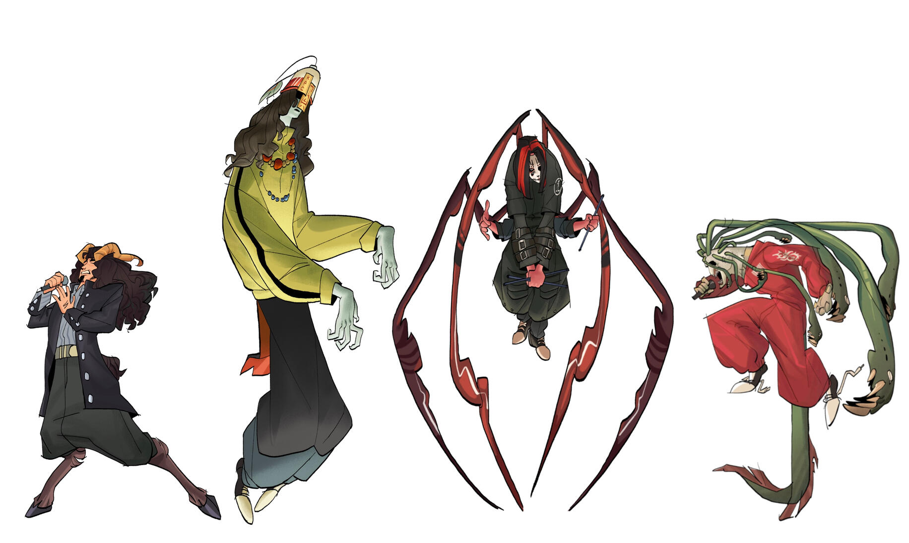 Metal artists as Mythological Creatures Part 2